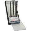 Bosch S4L Robust 2607019928 - Set 5 punte per trapano SDS-plus