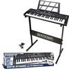 Bontempi Gadget - Bontempi 16 5435: Tastiera Digitale 54 Tasti Con Gambe, Tasti Luminosi
