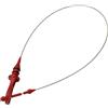 QUARKZMAN Astina Livello Olio Motore Per BMW 3 Serie E46 1Pc | Rosso Argento, Metallo Plastica, 52.8cm, 11437505490, Per Motori Benzina 316 318, Maniglia 9.8cm