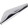 Bohaner paraurti anteriore cromato 51117338569/51117338570 per BMW X3 X4 F25 F26 2013-2017, copertura laterale decorativa (sinistra(51117338569))
