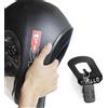MEOLLO Supporto per casco a parete (100% acciaio) - Made in Spagna (Mini Black X2)