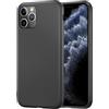 NEW'C Cover per iPhone 11 Pro Max (6,5 Pulgadas) in custodia silicone ultra sottile nero [Ultra Leggera]