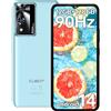 CUBOT A10 Smartphone Android 14 (2024), 12(4+8) GB+128GB/1TB, Octa-Core, 6.56 HD+/90Hz Display Telefono Cellulare, 48MP+16MP Fotocamera, 5100mAh, Dual SIM 4G Telefoni, Face ID/GPS/OTG/3.5mm Jack