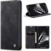 Phernykas Cover per iPhone 14 Libro Pelle Portafoglio, [Porta Carte] [Magnetica] Premium PU Flip Wallet Custodia Cellulare Protection per iPhone 14 Leather Case, Nero