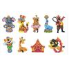 Pracht Creatives Hobby Set di Adesivi per dipingere con i Diamanti, Motivo Mondo del Circo, Set per Creare Adesivi con Pietre Glitterate, per Bambini dai 5 Anni in su