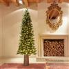 EDG Albero di Natale Pino Slim - 240 cm Verde con Luci LED **ULTIMO PEZZO**