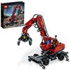 LEGO Technic 42144 - Set di 835 gru per movimentazione di materiali, per bambini che amano i modelli pneumatici e i giocattoli da cantiere (835 pezzi)
