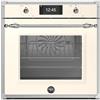 BERTAZZONI FHER6117CTAX3 Forno elettrico, Incasso, Avorio/Inox, 60 cm, Serie Heritage, 11 Funzioni, Pirolitico, Display TFT, Total steam, Nuova classe A++