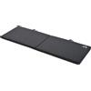 HOMCOM Tappetino da Ginnastica Pieghevole, Materassino Fitness Spesso 5 cm e Antiscivolo, 180x60x5 cm, Nero | Aosom Italy