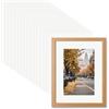 Keboyoe Passepartout 30x40 cm 16 Pezzi Passepartout di Cartone Bianco Passe Partout Cornici Spessore 1 mm per Quadri Foto Dipinti e Stampe Artistiche,Interno 30x20 cm