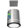 Cecotec Cappa Aspirante a Isola 44 cm - Cappa Cucina. Bolero Flux CRE 448000 Inox A++ Cappa 44cm Acciaio inox, Flusso d'Aria 800m3/h, 210W, A++, Touch, LED, Carbonio Ø176, alluminio 5 strati
