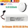 DIXSG Batteria originale al 100% per Dreame Robot Aspirapolvere Mop D9 F9 L10 L10 Pro 12800mAh Batteria agli ioni di litio 4INR19/66-2 - 12800mAh