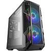 COOLER MASTER Case MasterCase H500M, 2USB3,Audio I&O,2x 2.5"/3.5",2x 2.5",2x 200mm ARGB Front Fans 140mm Rear Fan,Radiator Supp.,NO PSU