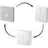 siemens - Kit Siemens Connected Home Hub Wifi GTW100ZB + Ricevitore wireless RCR110.2ZB + Termostato cablato RDZ200ZB