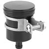 Bediffer Coppa serbatoio olio durevole moto refitting modifica frizione freno per accessori auto(black)