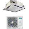 Hisense CONDIZIONATORE HISENSE CASSETTA A 4 VIE MONOSPLIT INVERTER GAS R32 48000 BTU AUC140UR4RKC8 TRIFASE
