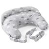Chicco Boppy Anywhere Cuscino Allattamento Ergonomico - Clouds