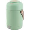 TOPINCN Pentola Elettrica Portatile da da 500 W Mini Fornello Multifunzione in Acciaio Inossidabile, Mini Pentola Elettrica da 800 Ml Design Compatto per Viaggi, (Spina