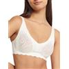 sloggi Donna Zero Feel Bliss Soft Bra, Silk Bianco