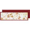 Baci Milano runner double face Portofino rosso 48x150cm