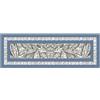 Enne Desing runner da tavolo Bogotà azzurro 50x150cm