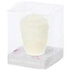 Hervit candela di soia Bouquet bianca 6cm