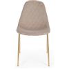 SEDIA TERRY VELLUTO TORTORA