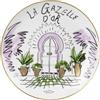Richard Ginori piatto di design La Gazelle d'Or Ø27cm