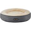 Feandrea Cuccia per Cani, a Forma di Ciambella, 60 cm, Grigio Scuro PGW060G02