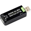 Waveshare USB TO AUDIO Adapter,USB Audio Module Sound Card with External Audio Converter for Raspberry Pi and Jetson Nano,Driver-Free