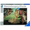 RaVensburger Puzzle 1000 pezzi Botticelli "La nascita di Venere" arte