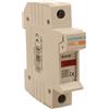 A2ZWORLD Portafusibile Modulare AC 1P 1M D10X38mm 32A AC 500V IP20 IEC60269 FS32