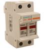 A2ZWORLD Portafusibile Modulare AC 2P 2M D10X38mm 32A AC 500V IP20 IEC60269 FS32
