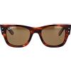Ray-Ban Occhiali da Sole Ray-Ban Mega Wayfarer RB0840S 954/57 Polarizzati