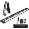ON-THE-GO Pianoforte Pieghevole 88 Tasti Tastiera Elettrica Pianoforte Digitale