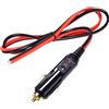 Anrbb Cavo Di Spina Maschio Per Accendisigari 12V, Con Fusibile 15A, Lunghezza 2M, Filo Di Rame 16 AWG 1,31 Mm², Prolunga Accendisigari Per Auto, Camper, Camion