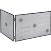 DecHome Parascintille 2 Ante per Camino Ferro Battuto cm 50+85x45h