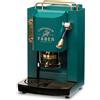 Faber Coffee Pro Deluxe - Macchina Caffé a Cialde Espresso colore British Green Ottone - PROBRITISHBASOTT