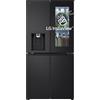Lg Frigorifero Americano Side by Side Multidoor Slim 508 Litri Classe E No Frost colore Nero con InstaView - GMG860EPBE