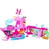 JUST PLAY Minnie Mouse Playset Yacht Con Luci, Suoni E 14 Accessori