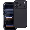 MATT CUSTODIA TPU SILICONE COVER CASE PER APPLE IPHONE 17 PRO BLACK