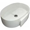 FLAMINIA - ROLL LAVABO DA APPOGGIO 56 CM. BIANCO RL56L