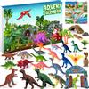 Calendario Avvento 2024 Dinosauro Regalo Natale Ragazzi Bambino - 24 Mini Dinosa