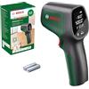 Bosch termometro a infrarossi UniversalTemp (-30 °C...+500 °C, misurazione facile e precisa, 3 gruppi di materiali predefiniti, in cartone)