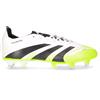 ADIDAS Predator League SG Scarpa Da Calcio In Ecopelle Bianco Nero - Uomo - Bianco Nero