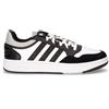 ADIDAS Hoops 3.0 Sneaker In Ecopelle Bianco Nero - Uomo - Bianco Nero