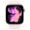 Apple Watch Series 11 (2025) GPS 42mm Cassa Oro Rosa Cinturino Fard S/M MEU04