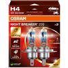 OSRAM 2 lampadine H4 OSRAM NIGHT BREAKER