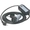 NORAUTO Caricabatterie elettrico portatile NORAUTO Tipo 2 per presa domestica - 6 m - 3,7 Kw (monofase 16/8A)