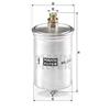 MANN Filtro carburante MANN WK830/3X